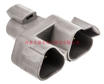 Deutsch德驰DT汽车连接器2行3路灰色母DT043P-P007