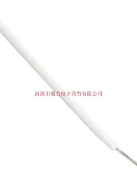 Alpha阿尔法30AWG聚偏二氟乙烯UL1423单芯电缆白色30米5951 WH001