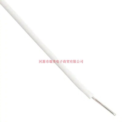 Alpha阿尔法30AWG聚偏二氟乙烯UL1423单芯电缆白色30米5951 WH001