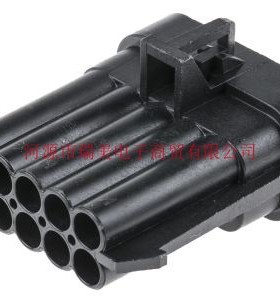 Delphi德尔福Metri-Pack 150电缆安装连接器2行10路黑色12045808