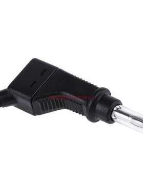 Staubli史陶比尔4MM香蕉插头600V32A黑色XZGL-425公插66.9328-21