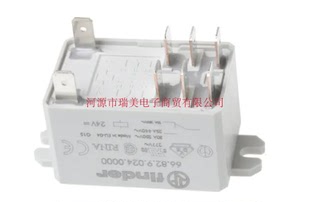 Finder芬德24V30A中间继电器双刀双掷法兰安装66.82.9.024.0000