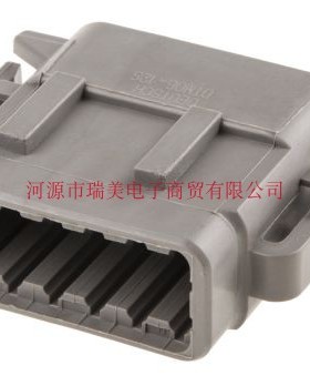 Deutsch德驰DTM汽车连接器2行12路灰色公DTM06-12SA