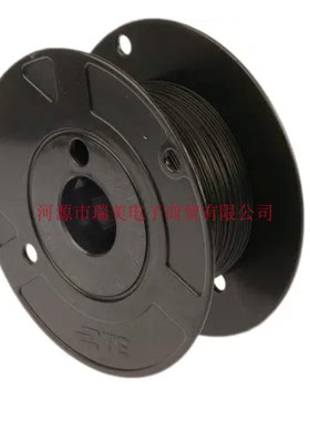 TE泰科FlexLite电线20AWG黑UL1385单芯VW-1长100米FLT0111-0.50-0