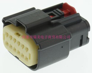 Molex莫仕MX150汽车连接器12路2行黑色母座33472-1236