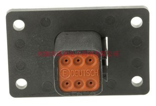 Deutsch德驰DT面板安装 CL06 汽车连接器6路母DT046P