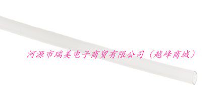 TE含氟聚合物热缩管1.2MM直径2:1收缩0.6MM透明RT-375-3/64-X-STK