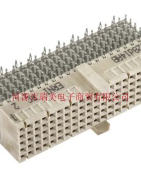 ERNI恩尼ERmet背板连接器110路5排2MM节距母座114809