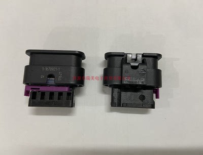 TE泰科电子MCON 1.2汽车连接器1排5路4MM节距外壳1-1670921-1