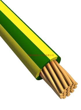 Alpha阿尔法UL11028电线EcoWire单芯20AWG绿黄色长30米6714 GY005