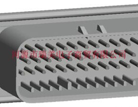 TE泰科电子3行35路面板安装公印刷电路板AMPSEAL连接器776163-4