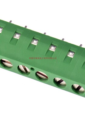 TE泰科电子PCB接线端子排10路5.08MM节距螺钉端接母座1-282837-0