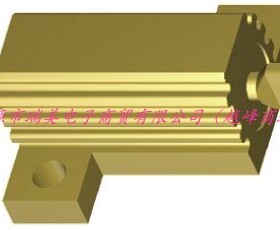 TE底座安装绕线电阻1Ω阻值25W额定功率±5%容差HSA251R0J