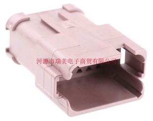 Deutsch德驰DT汽车连接器2行12路棕色母DT0412PD CE07