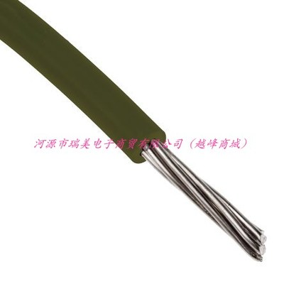 瑞美电线0.13mm²截面600V线规26AWG棕UL11028线型100m长872-4467