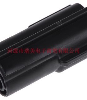 TE泰科电子Econoseal J Mk II+连接器2路黑色母外壳174354-2