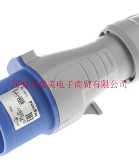 Legrand工业连接器P17插头16A 230V 2P+E IP44电缆安装5 551 24