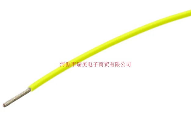 TE泰科FlexLite电线18AWG黄UL1385单芯VW-1长100米FLT0111-0.75-4