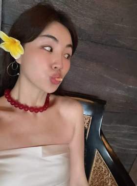 向日葵欧尼同款红玛瑙项链