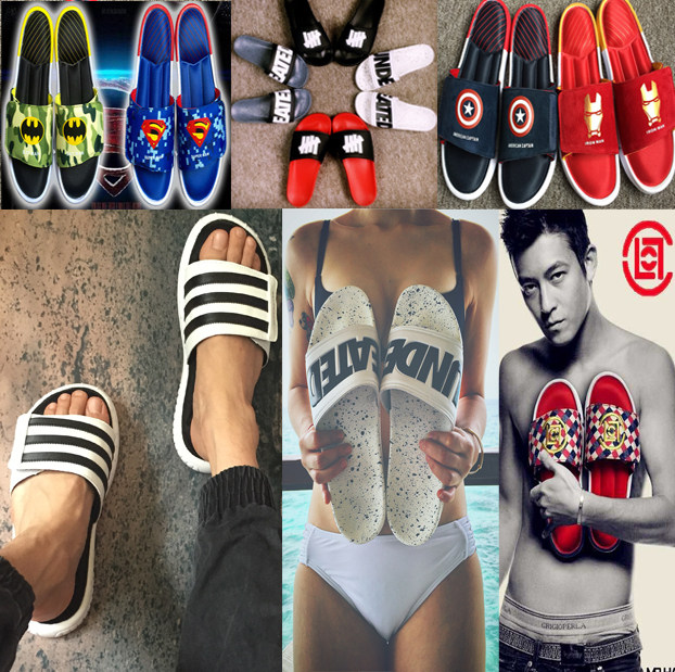 夏陳冠希悟空超人五道杠潮拖鞋3g美國隊長蝙蝠鋼鐵俠氣墊男女涼拖在類目 流行男鞋, 拖鞋中 - 來自Buy2taobao.com提供專業的淘寶代購服務