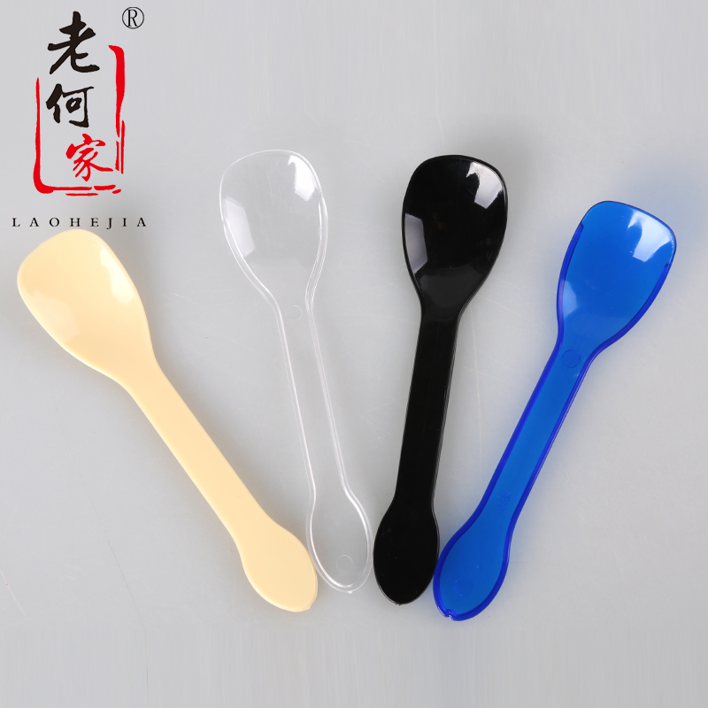 一次性独立包装双皮奶冰淇淋勺