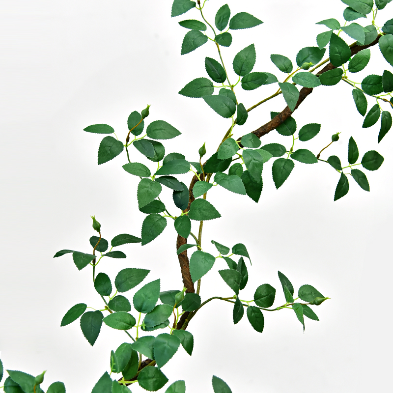 仿真玫瑰花藤叶子藤蔓绿植假花藤条植物塑料绿叶树叶装饰管道遮挡
