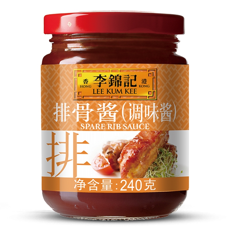 240g红烧秘制手抓饼李锦记排骨酱