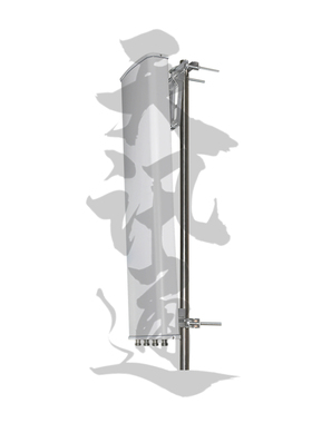 GSM LTE806-960/1710-2700MHz 15/17dBi四端口双极化基站4G天线