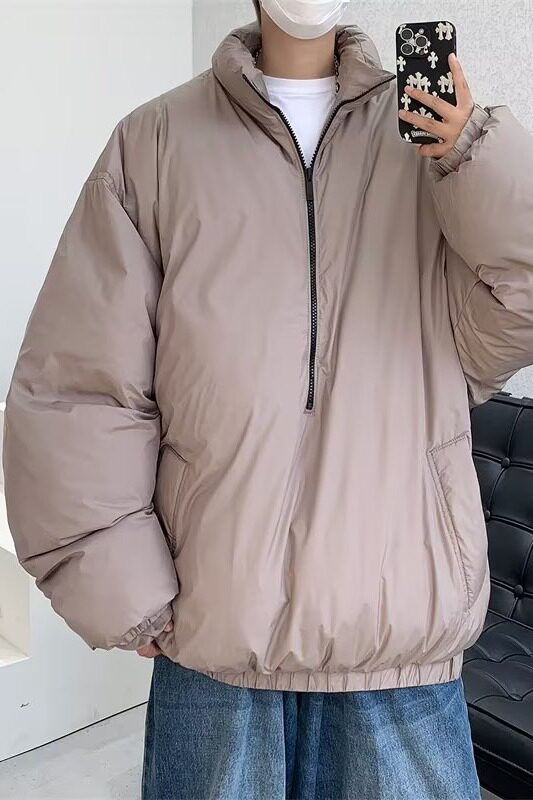 V1448-P88服冬季面包服情侣袄外套高街美式纯色衣潮牌ins,男装棉衣,星座1608