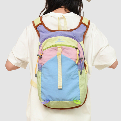 设计感旅行包大容量双肩包男女多巴胺户外登山健身多功能骑行背包