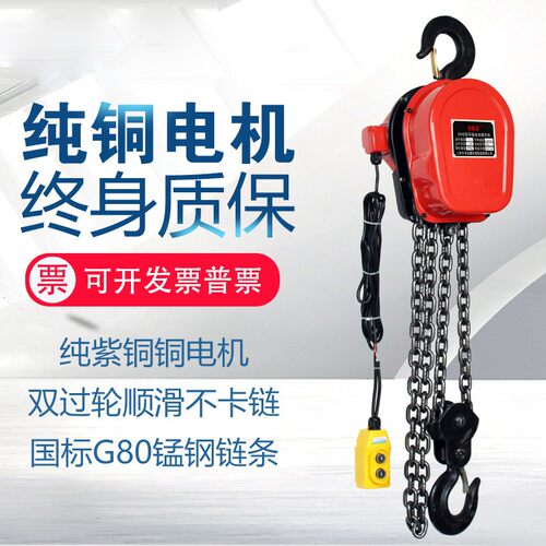 DHS型环链电动葫芦起重提升机链条式电动葫芦 380V 1吨 2吨3吨