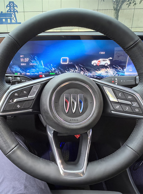 2025款别克昂科威S专用手缝方向盘套E4E5昂科威plus微蓝6全包把套
