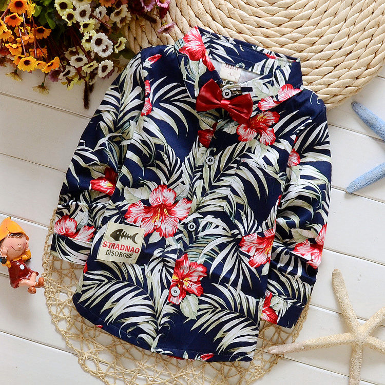 Chemise garcon à manche longue - Ref 2078218 Image 1