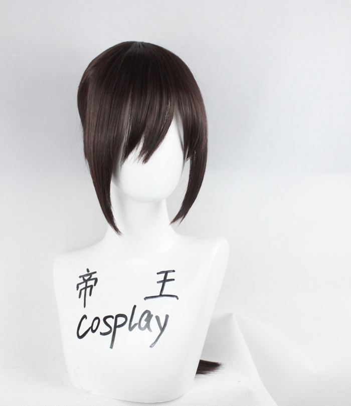 帝王Cosplay假发 美国末日最后生还者 艾莉Ellie 深棕色 定制假毛