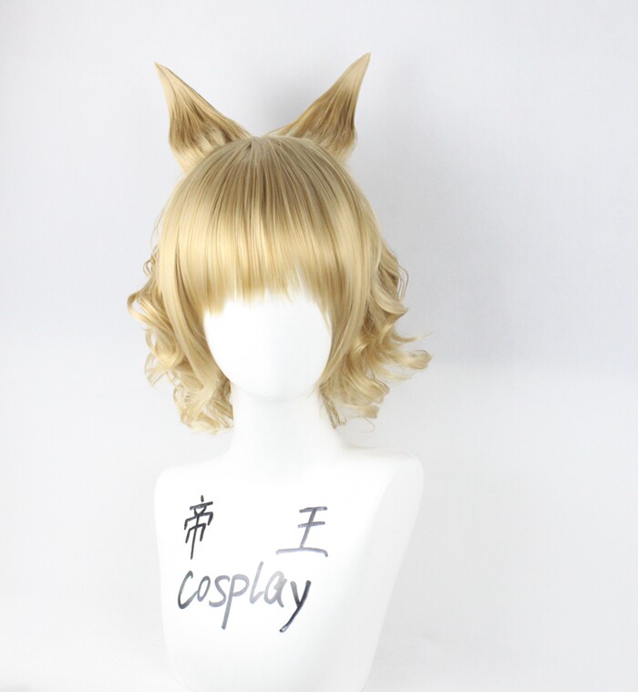 帝王Cosplay假发cos东方Project东方神灵庙COS丰聪耳神子定制耳朵图片
