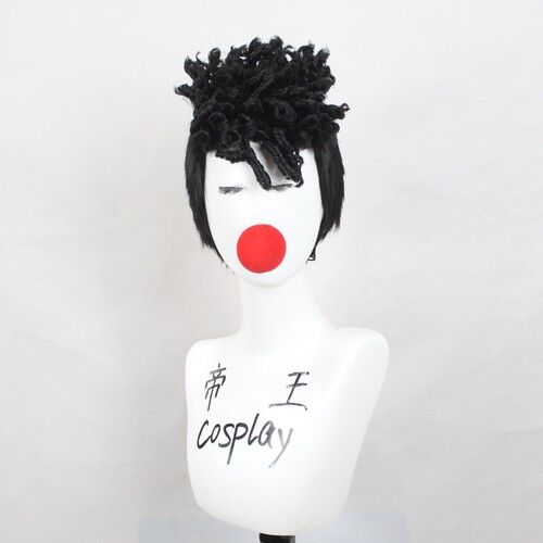 帝王cosplay假毛  Valorant  COS 菲尼克斯  脏辫 定做假发