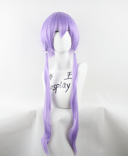 帝王cosplay假发COS结月缘VOCALOID双辫子初音未来VOICEROID定制