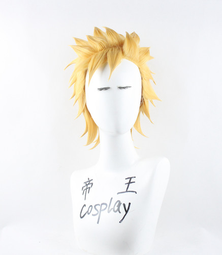 帝王cosplay假发JOJO奇妙冒险COS西撒 安德里欧人物定型定制假毛