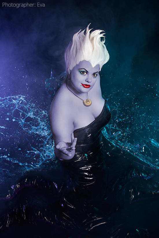 帝王cosplay假发套迪士尼动画小美人鱼cos乌苏拉章鱼海巫定制假毛