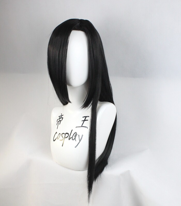 帝王cosplay假发cos 剑网三 定国 丐帮 成男 丐哥 刘海分开  假毛