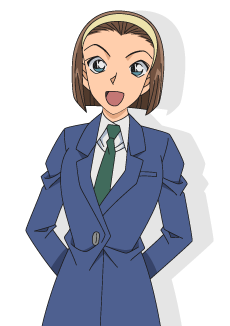 帝王cosplay假发cos 名侦探柯南 铃木园子 美人尖短发 定制假毛