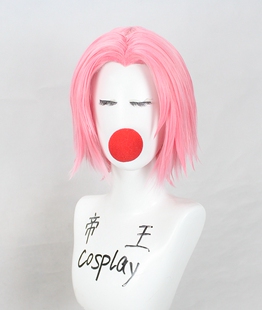 帝王Cosplay 春野樱 火影忍者 小樱 少年 少女纲手 cos假发定制