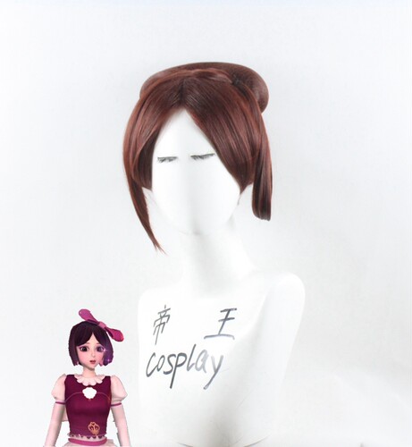 帝王Cosplay假发 COS 叶罗丽精灵梦  菲灵棕红色女款动漫定制假毛