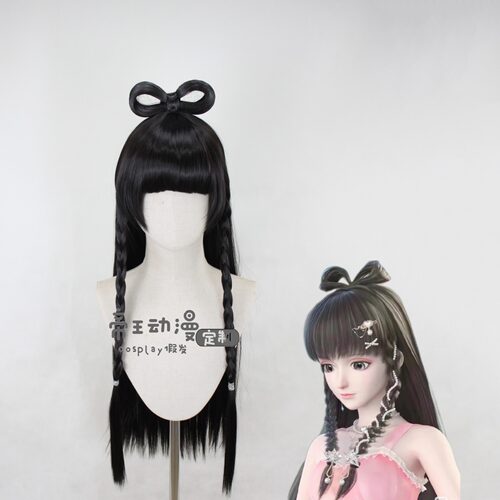 精灵梦叶罗丽王默假发定制