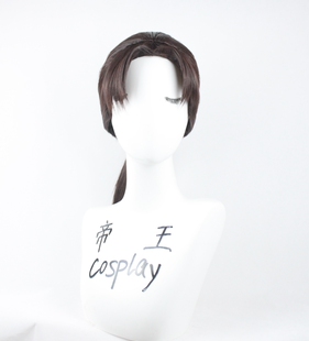 帝王Cosplay假发COS刺客信条 E叔艾吉奥 奥迪托雷 马尾定制假毛