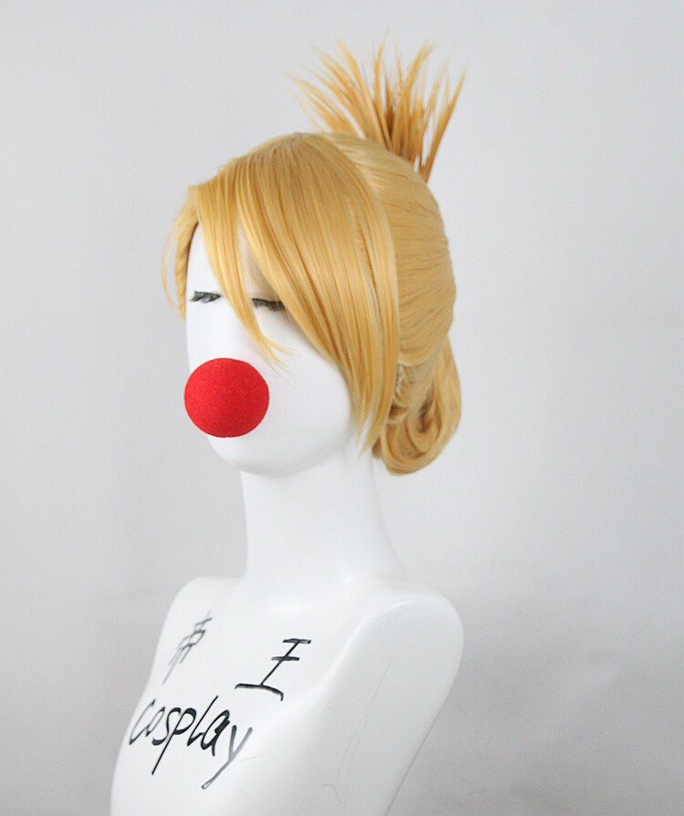 帝王cosplay假发cos钢之炼金术师 莉莎 霍克艾 冲天马尾 定制假毛