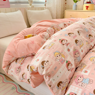 纯棉被套单件180x220全棉被罩150x200单人被子1.5米被单200x230