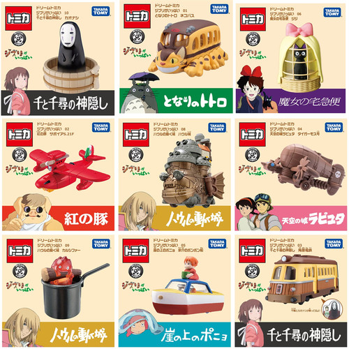 TOMICA/多美卡合金车联名款吉卜力千与千寻无脸男摆件玩具车收藏