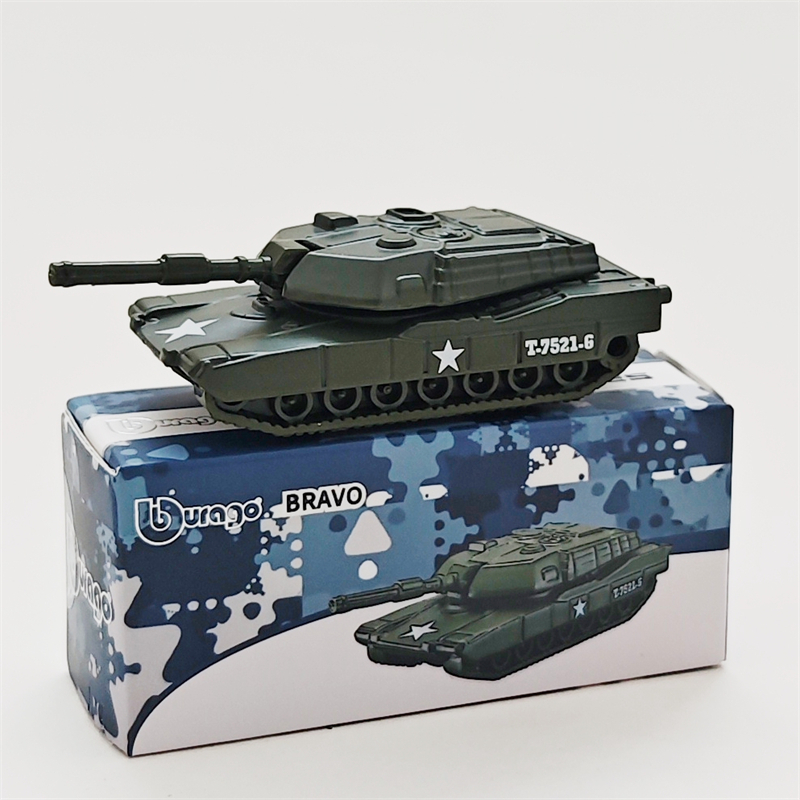 【正版授权】比美高1:64合金车模 美式军用坦克 模型玩具车男孩