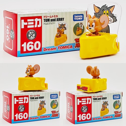 TOMICA/多美卡合金小汽车联名款日版猫和老鼠奶酪车玩具车收藏